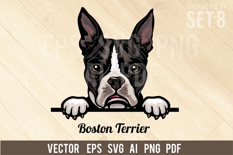 Peeking Dog Svg Image 10