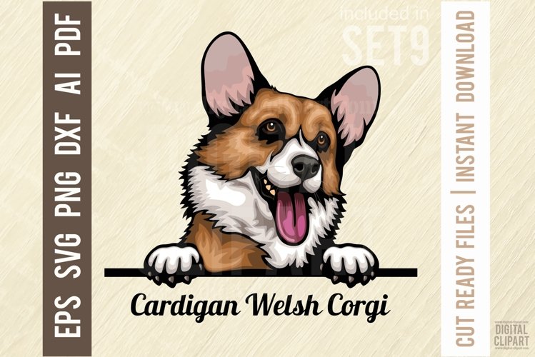 Peeking Dog Svg Image 22