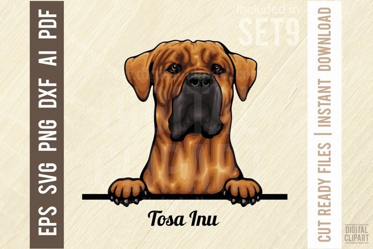 Peeking Dog Svg Image 10