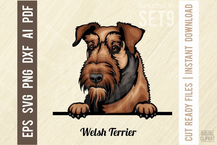 Peeking Dog Svg Image 16