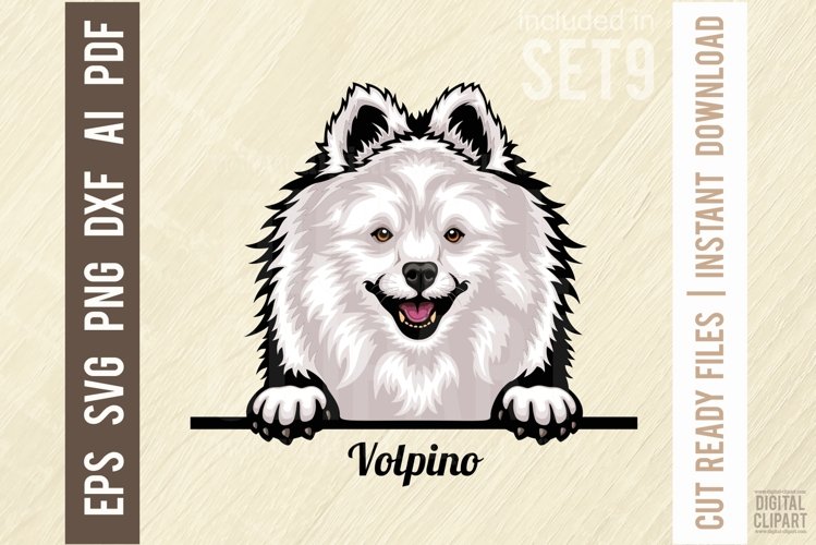 Peeking Dog Svg Image 6