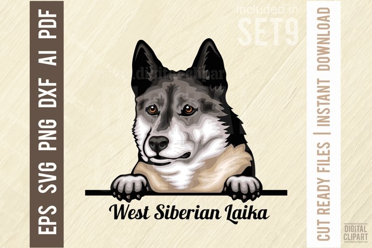 Peeking Dog Svg Image 2