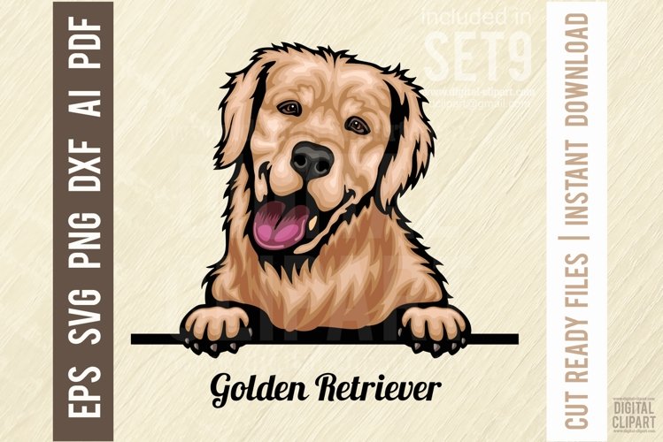 Peeking Dog Svg Image 8