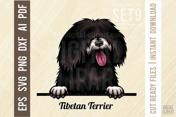 Peeking Dog Svg Image 13