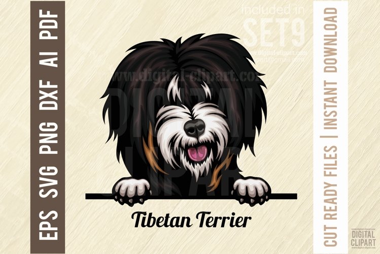 Peeking Dog Svg Image 11