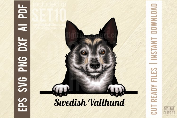 Peeking Dog Svg Image 14