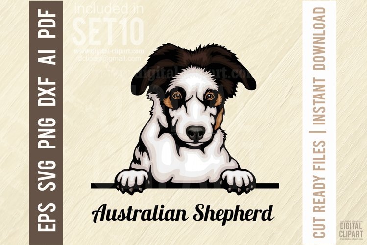 Peeking Dog Svg Image 6