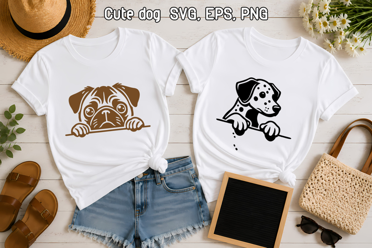 Cute Dog Silhouette Image 7