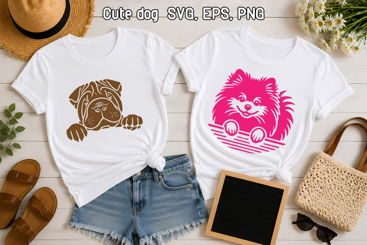Cute Puppy SVG Design | Animal SVG
