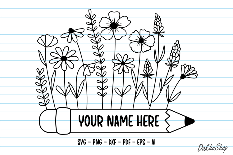 Teacher Pencil Svg Image 2