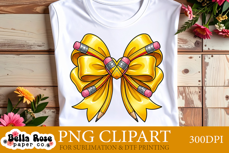 Back To School Bow| Teacher | PNG Clipart