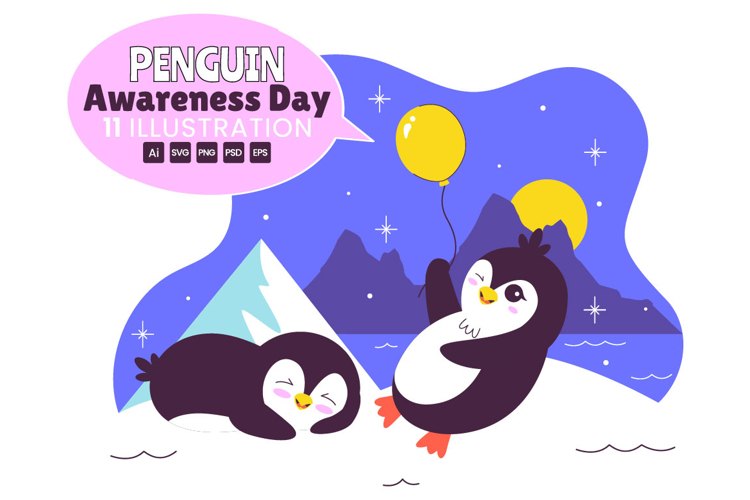 Penguin Clipart Image 22