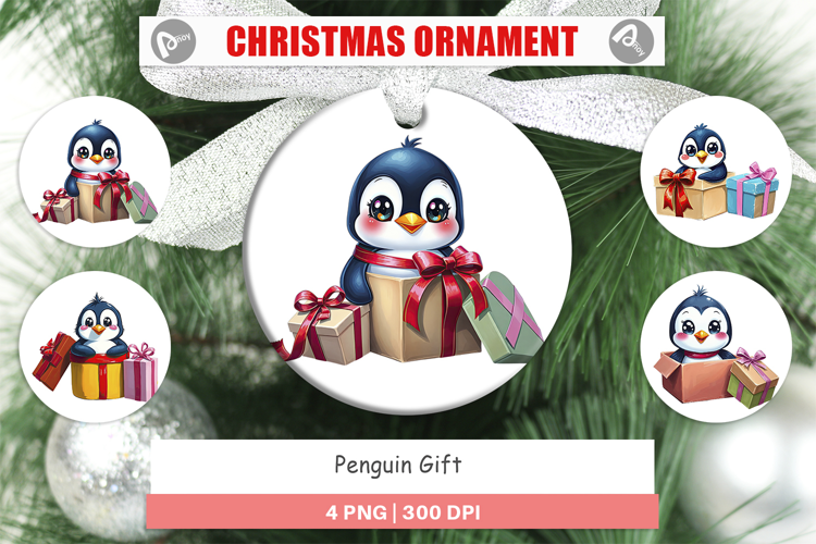 Ornament Penguin Gift