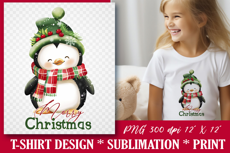 Christmas Pillow Sublimation PNG | Cushion Design