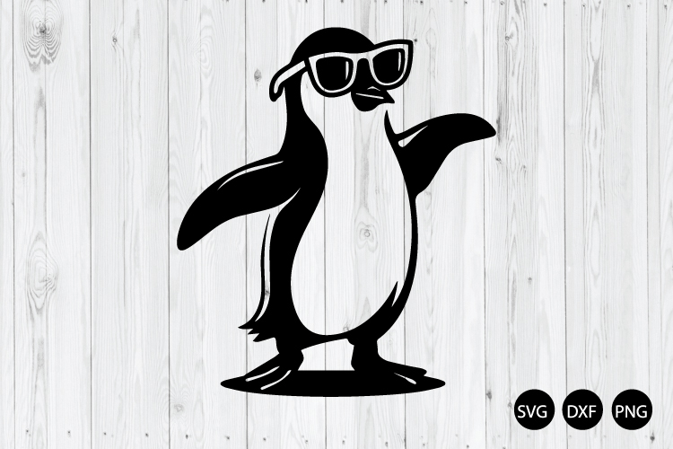 Cool Penguin Dancing SVG, Penguin SVG, Animal SVG