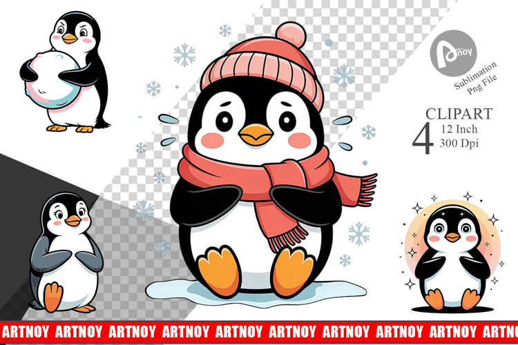 Penguin Png Image 8