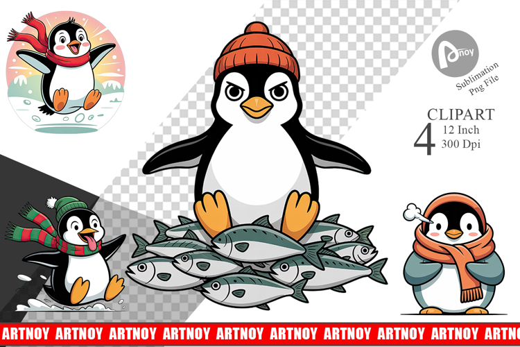 Penguin Png Image 9