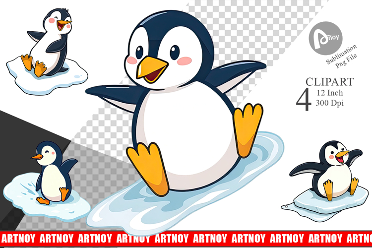 Penguin Png Image 6