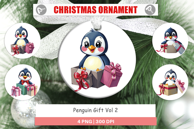 Ornament Penguin Gift