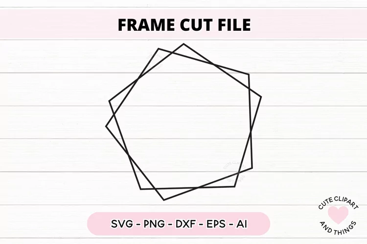 Geometric Frame SVG