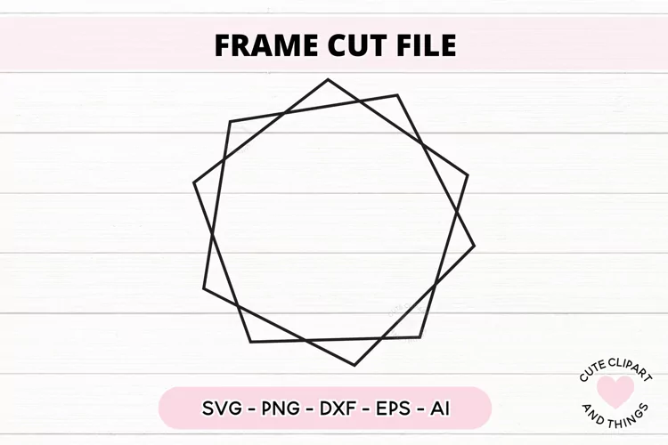 Geometric Frame SVG