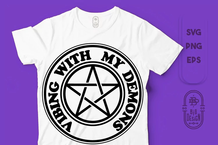 Funny Saying SVG File | Pentagram SVG File