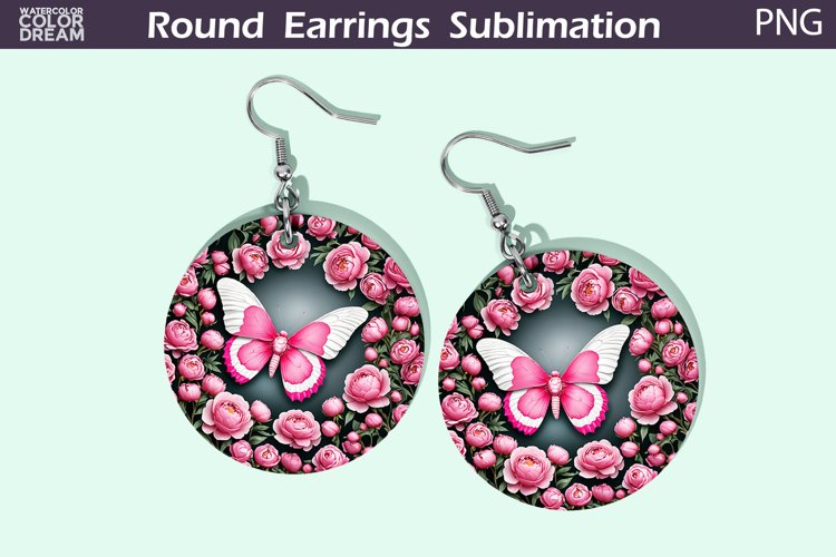 Pink Butterfly Clipart Image 8