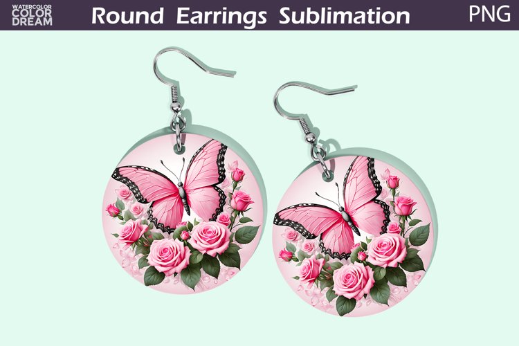 Pink Butterfly Clipart Image 5