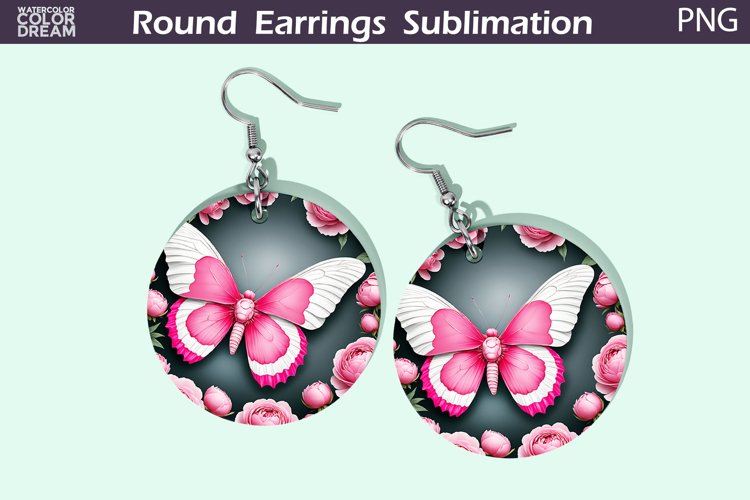 Pink Butterfly Clipart Image 2