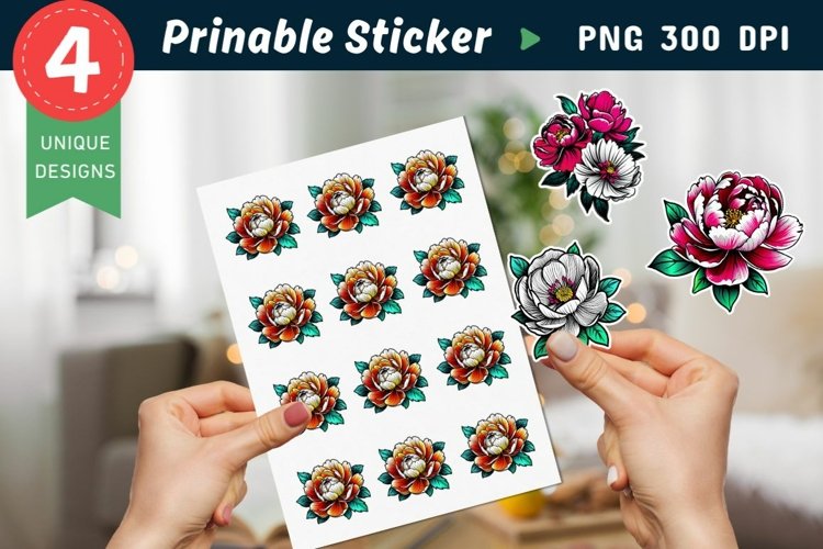 Watercolor Flower Clipart Image 5