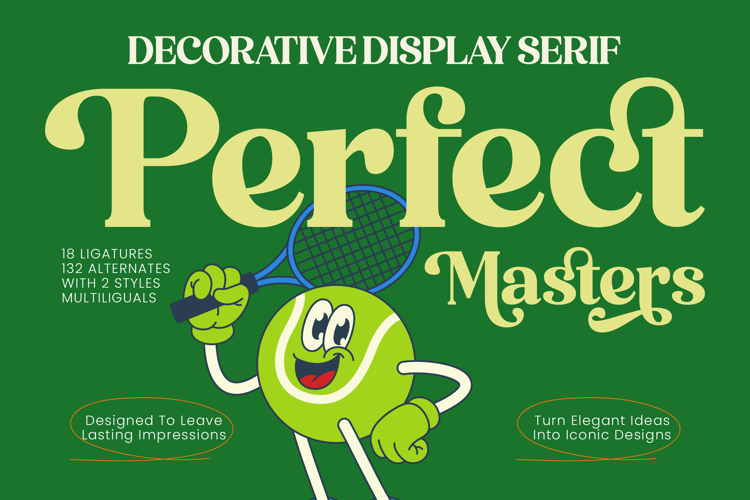 Perfect Masters - Decorative Display Serif
