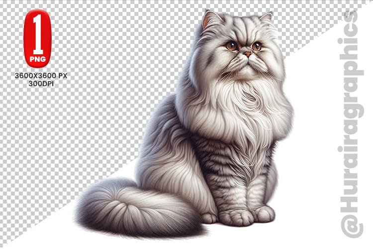 Cute Cat Clipart Image 6