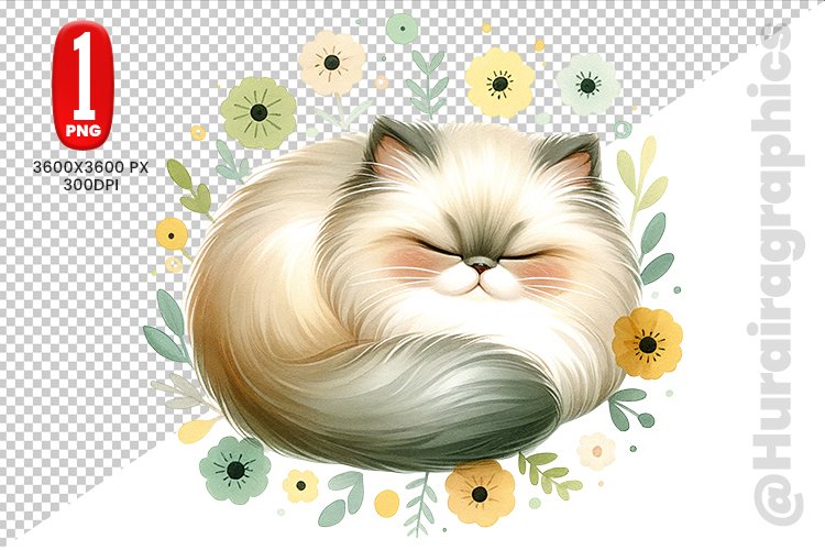 Cute Cat Clipart Image 22