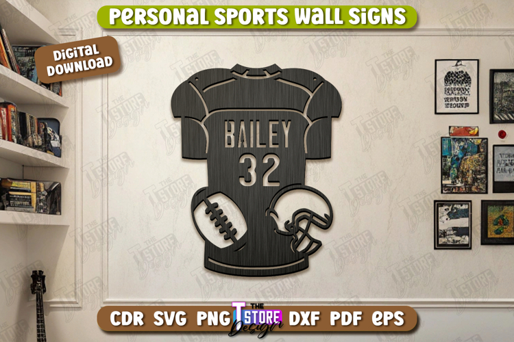Football Sublimation Design Image 22