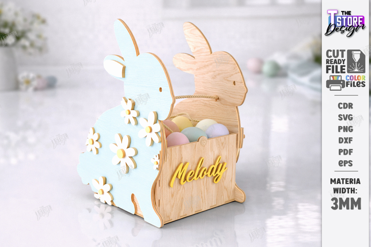 Easter Basket Svg Image 4