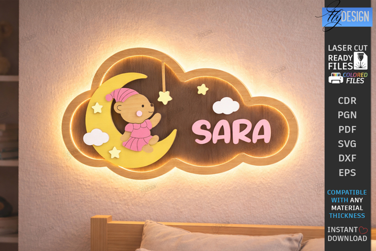 Wooden Name Sign Image 4