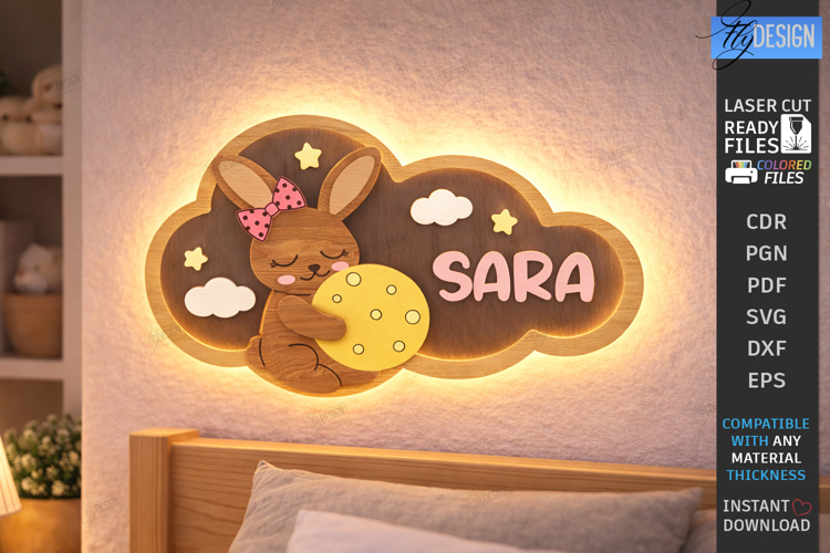 Wooden Name Sign Image 2