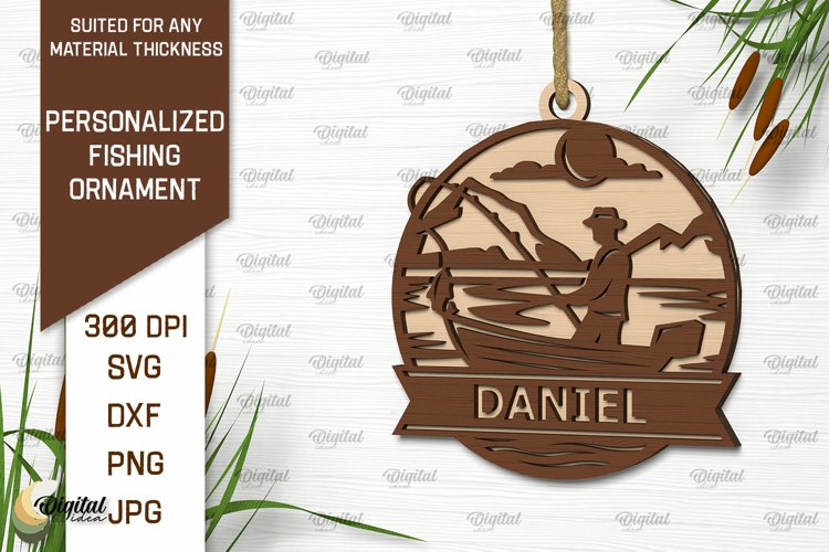 Custom Gift Wrapped Fisherman Keepsake For Angling Enthusiasts