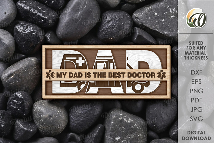 3d Dad Svg Image 16