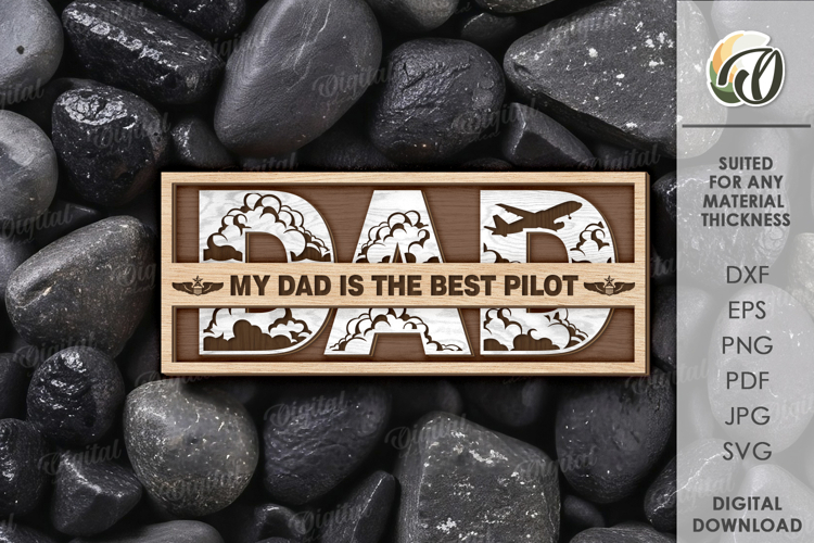 3d Dad Svg Image 4