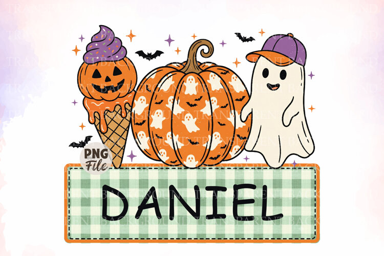 Personalized Halloween kids Png,Boy Halloween png example image 1