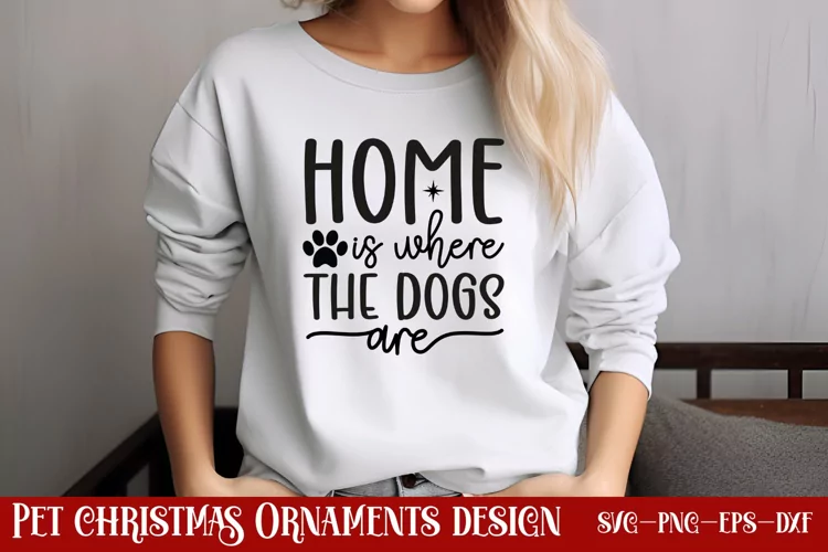 Home is where the dogs are SVG