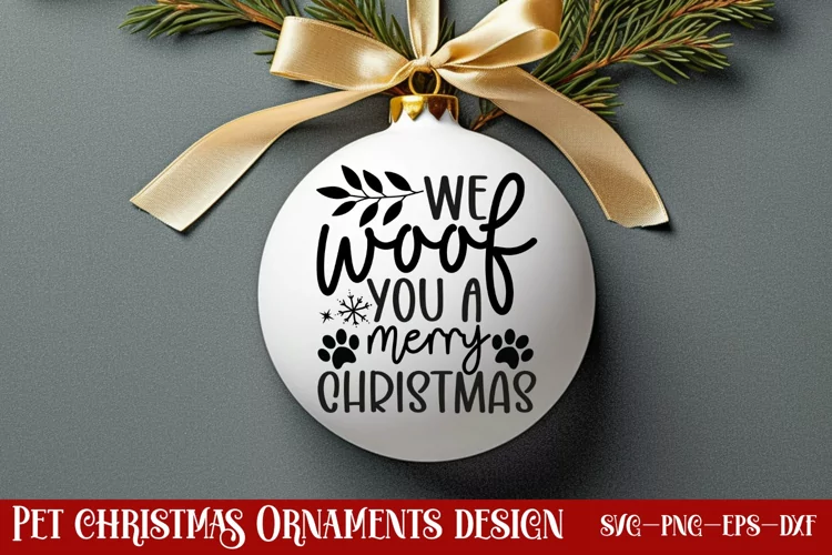 We woof you a merry christmas SVG