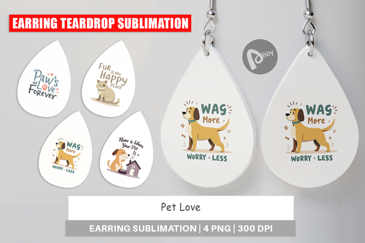 Earring Pet Love Quotes