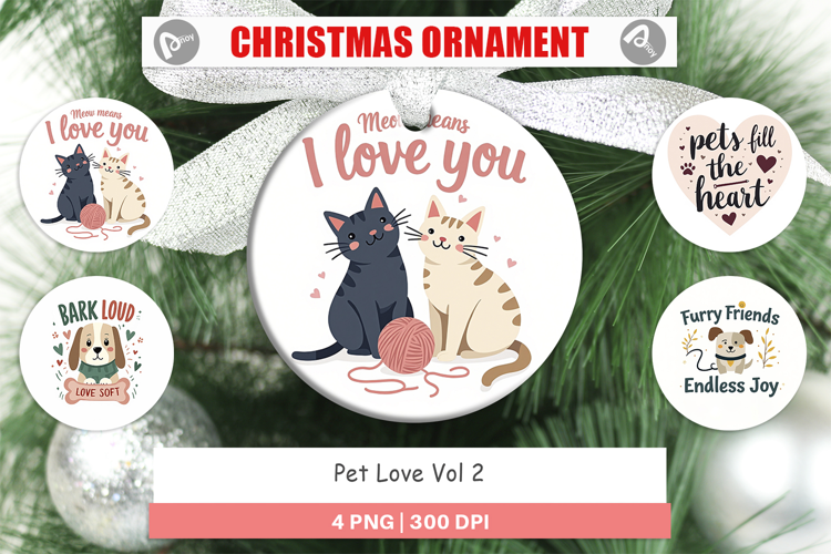 Ornament Pet Love Quotes