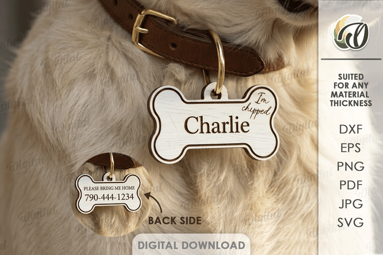 Dog Tag Svg Image 11