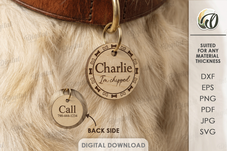 Dog Tag Svg Image 9