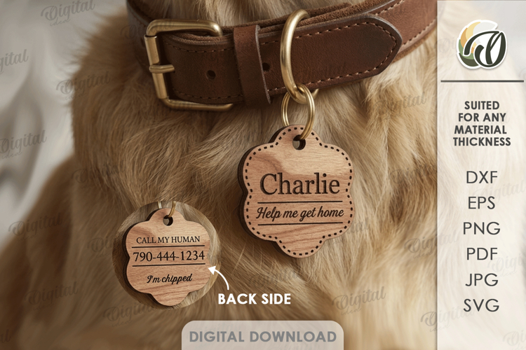Dog Tag Svg Image 13