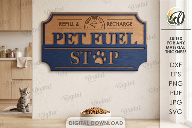 Pet Treat Wall SIgn Laser Cut. Wall Decor SVG