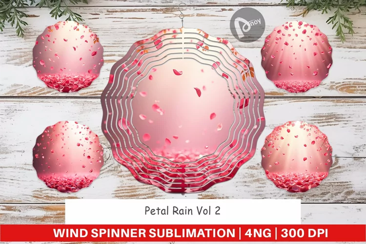 Wind Spinner Petal Rain
